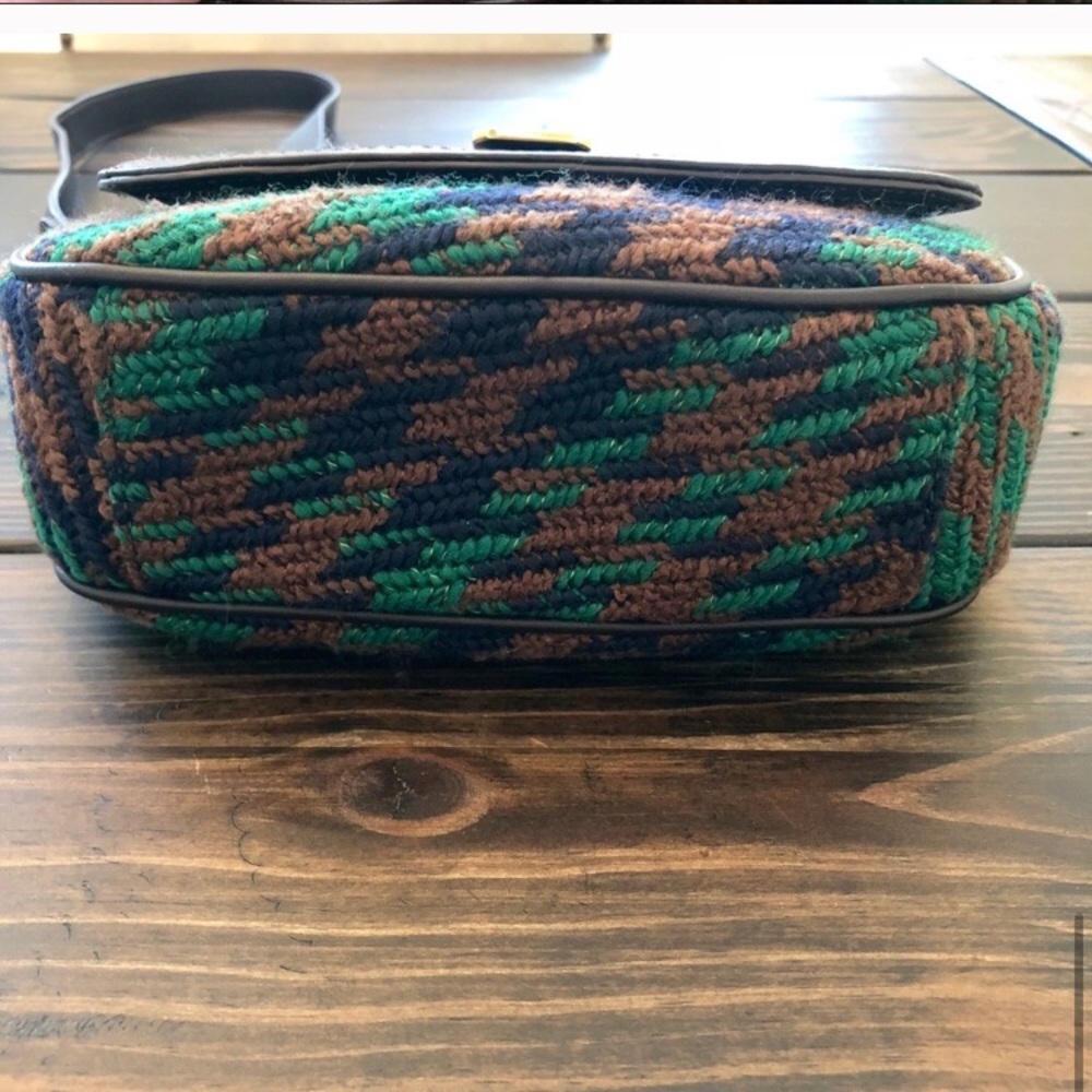 NWOT Talbots crossbody purse w/ knitted exterior - Picture 7 of 7